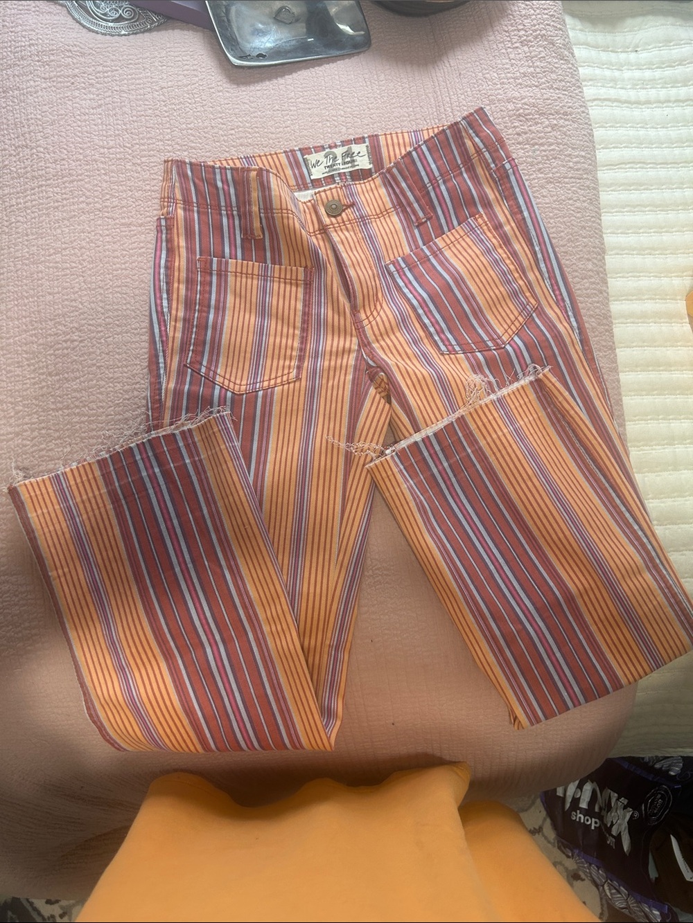 Free people striped jeans